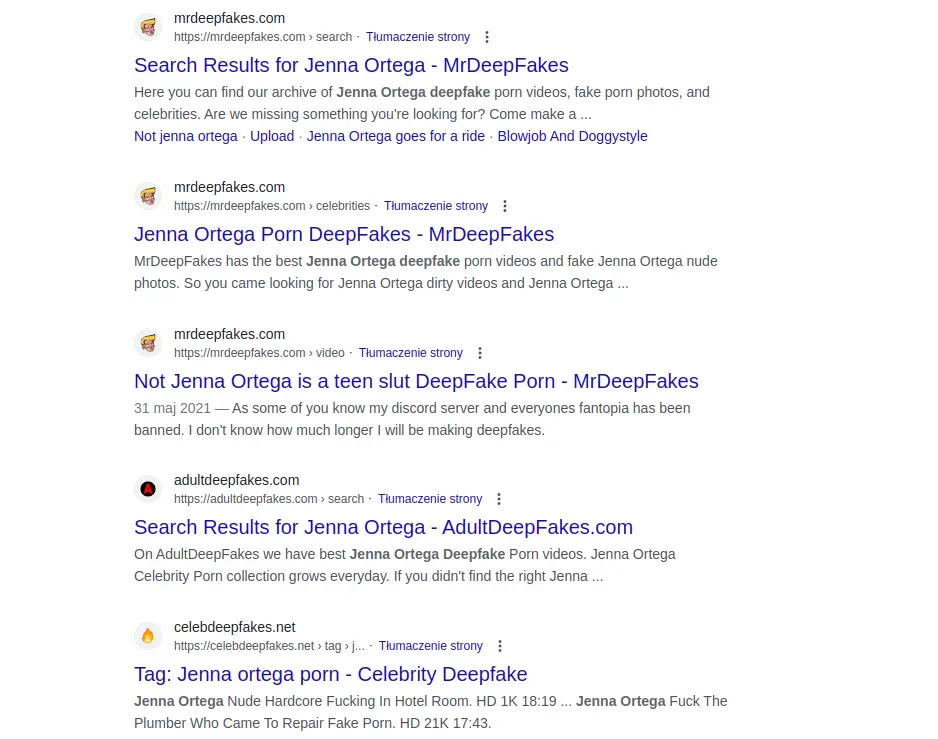 Jenna Ortega Deepfake